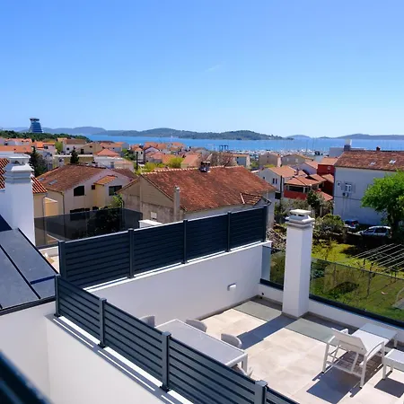 Premium Holiday House Vila Oaza With Pool Vodice Kültér fotó