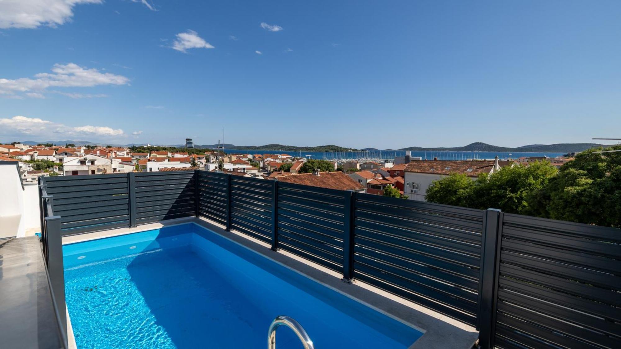 Premium House Oaza With Pool Semesterbostad Vodice